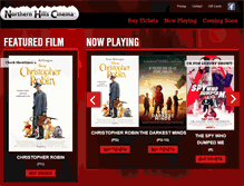 Tablet Screenshot of nhcinema.com